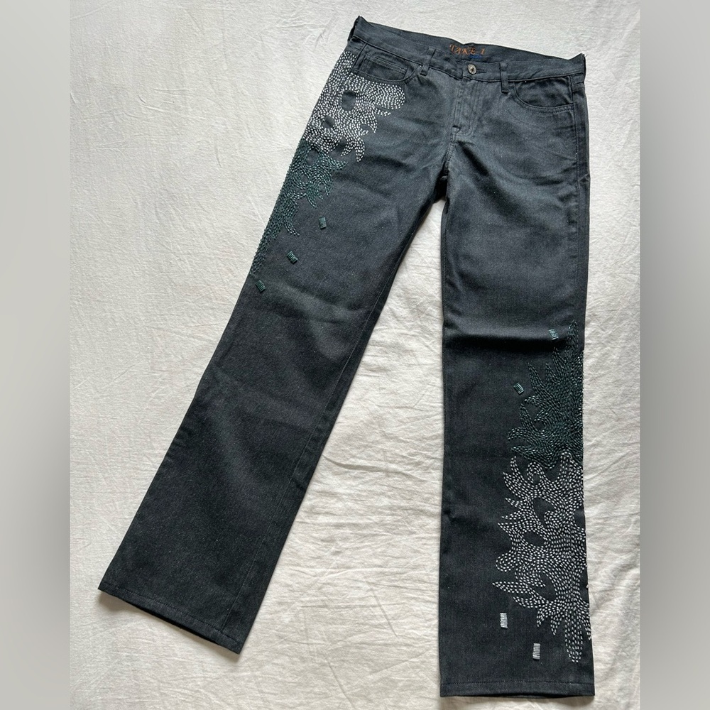 Rare Take-1 Paris Beaded Jeans